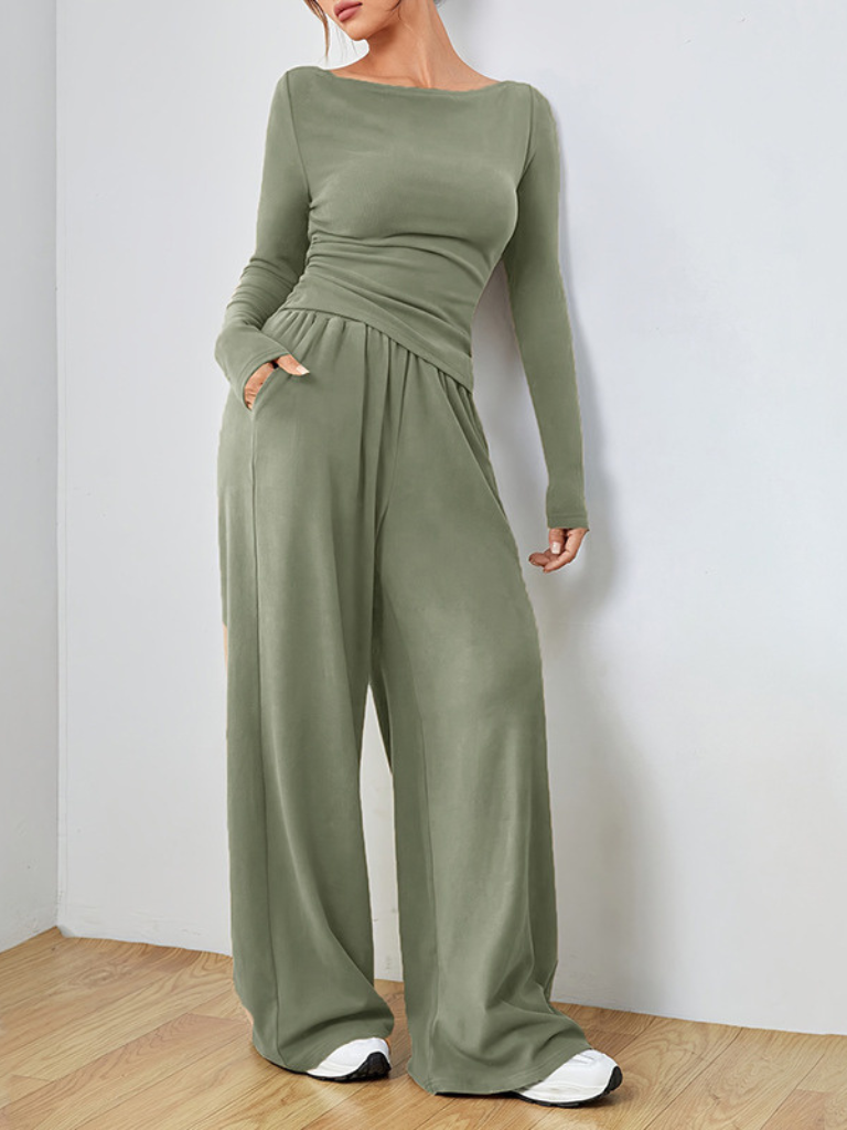 LENA SOFT DRAPE LOUNGE SET
