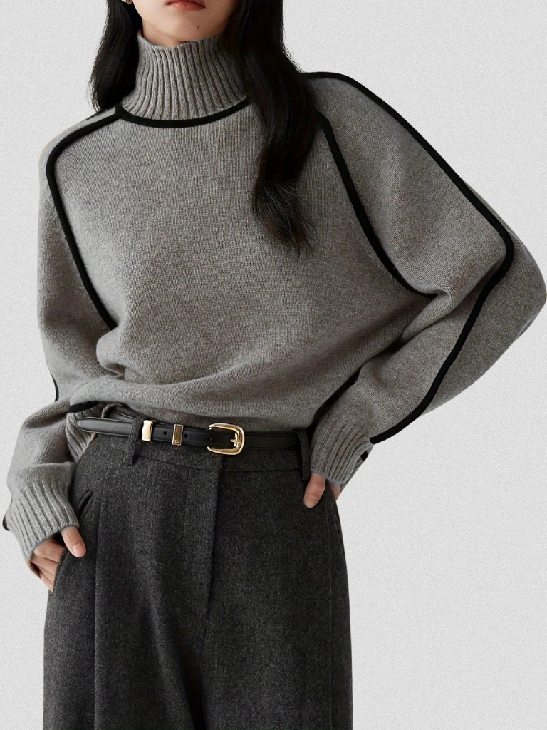 THE ELOISE CONTRAST SWEATER