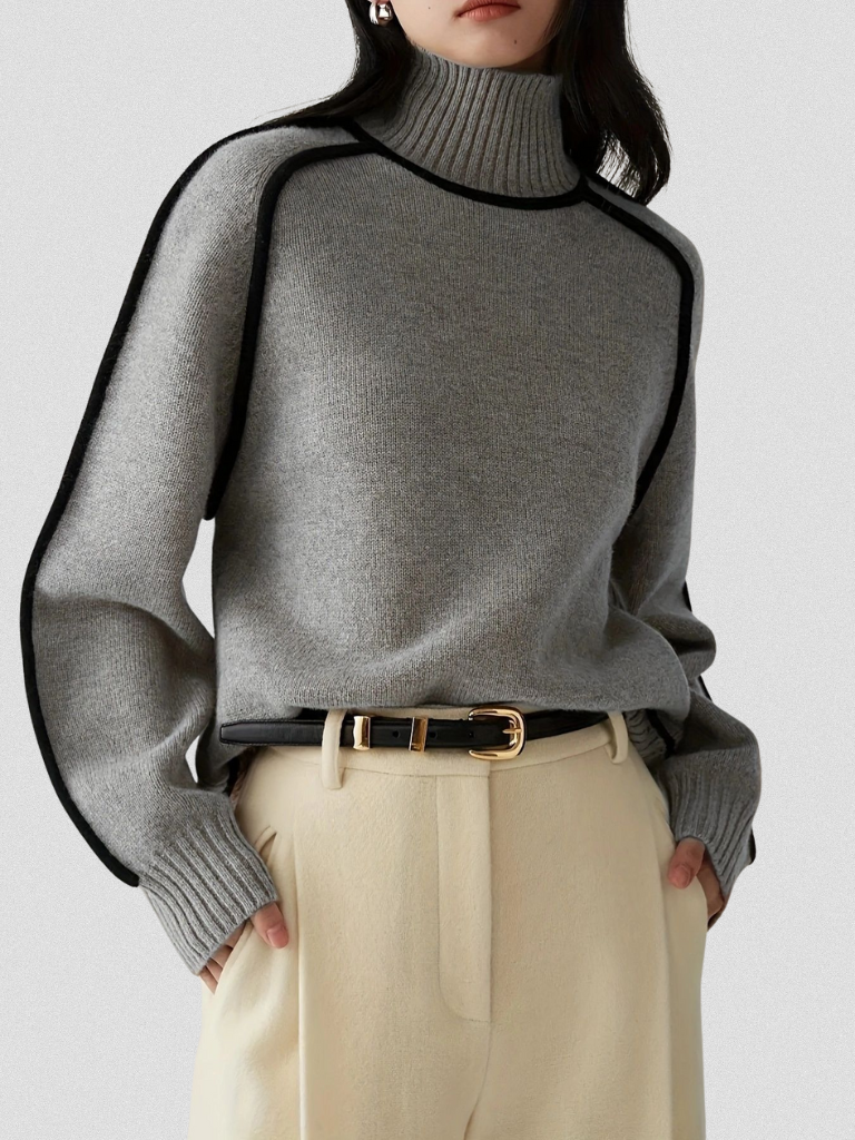 THE ELOISE CONTRAST SWEATER