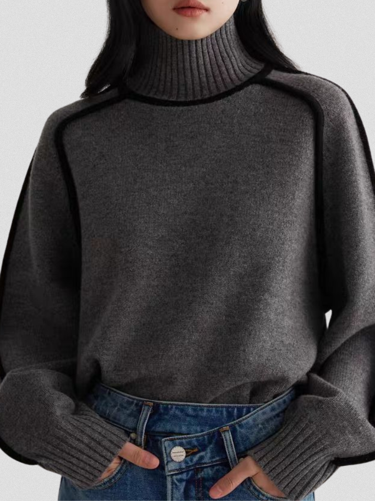 THE ELOISE CONTRAST SWEATER