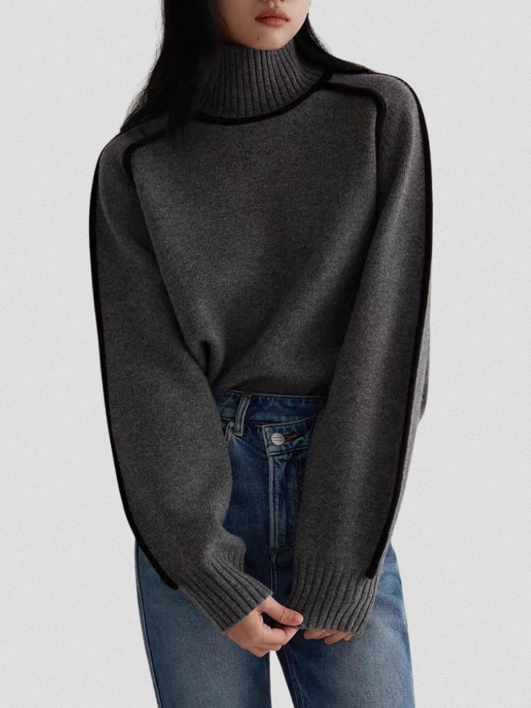 THE ELOISE CONTRAST SWEATER