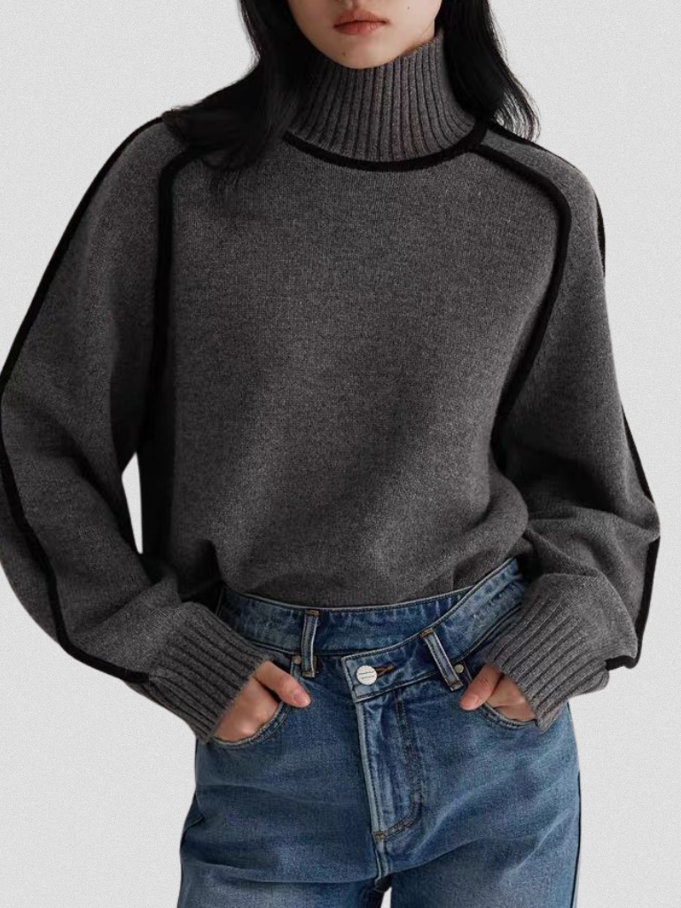 THE ELOISE CONTRAST SWEATER