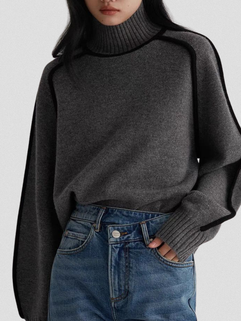 THE ELOISE CONTRAST SWEATER