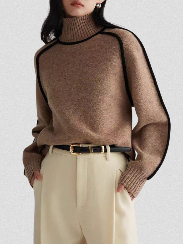 THE ELOISE CONTRAST SWEATER