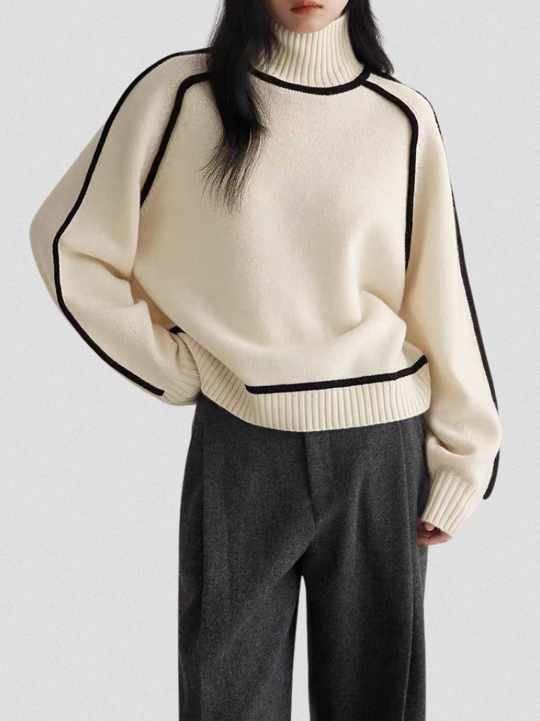THE ELOISE CONTRAST SWEATER