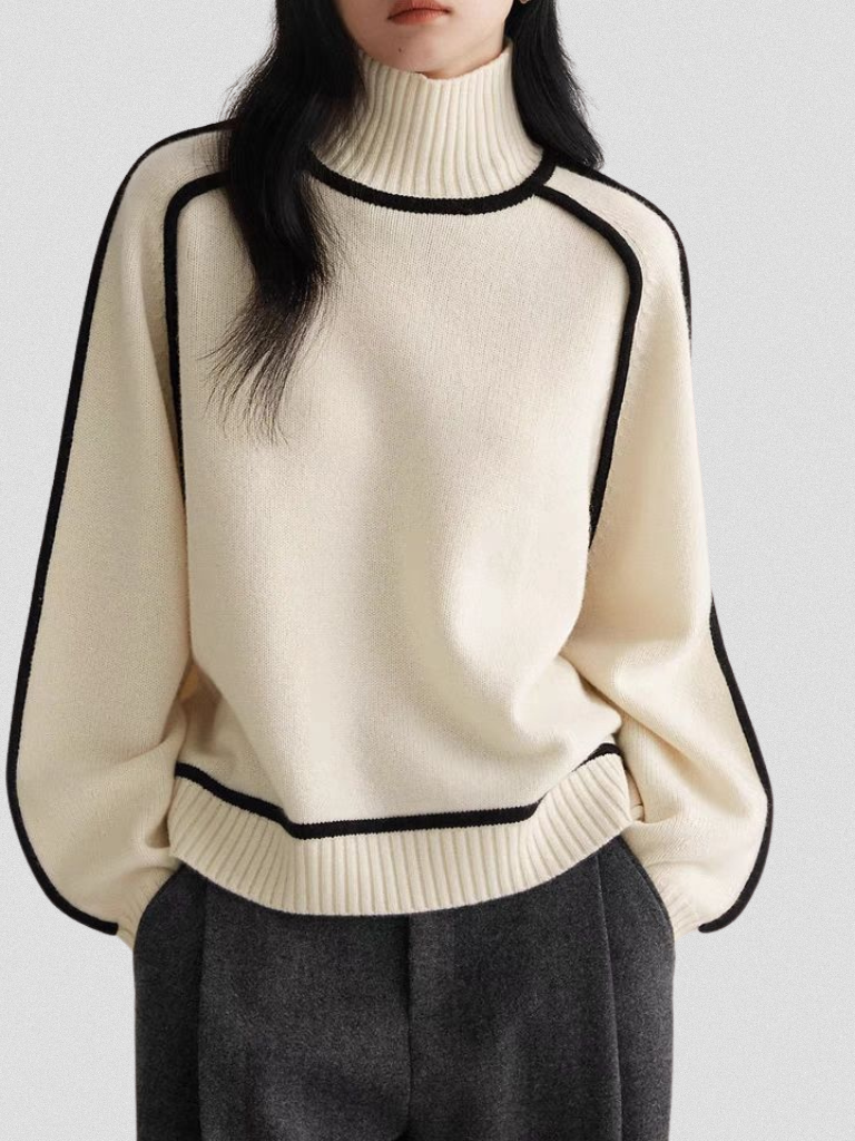 THE ELOISE CONTRAST SWEATER