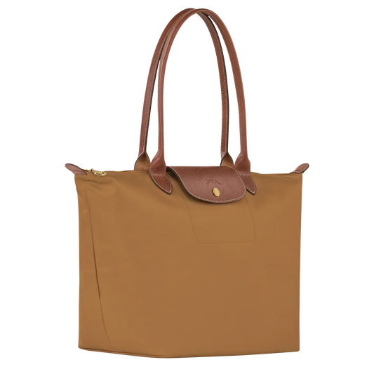 THE PARISIAN FOLD TOTE LARGE FAWN