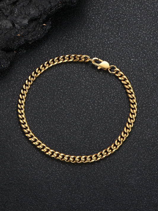 THERESA GOLD LINK BRACELET