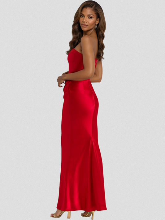 VALENTINA CRIMSON GOWN