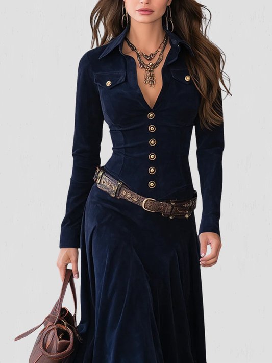 LENA HERITAGE MAXI DRESS