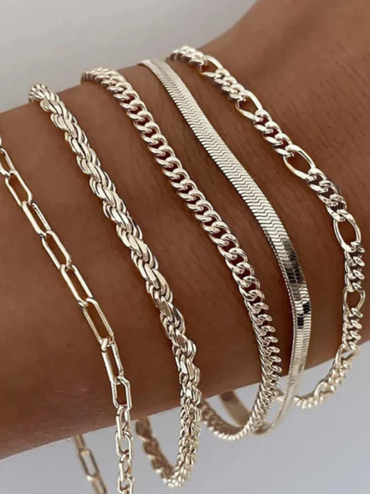 FIORA CHAIN BRACELET SET