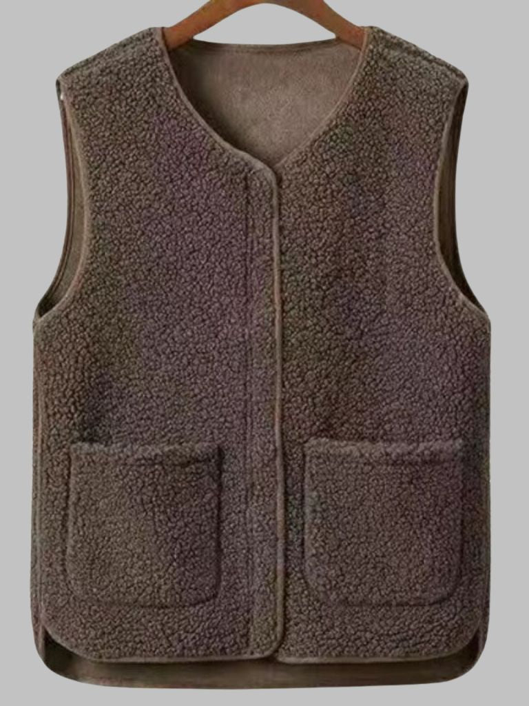 EVELYN COZY KNIT VEST