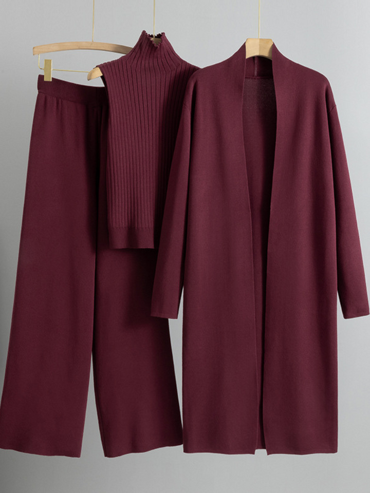 REESE KNIT THREE-PIECE SET