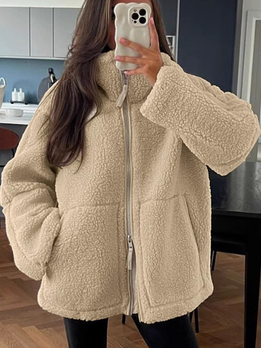 NOA COZY FLEECE ZIP JACKET