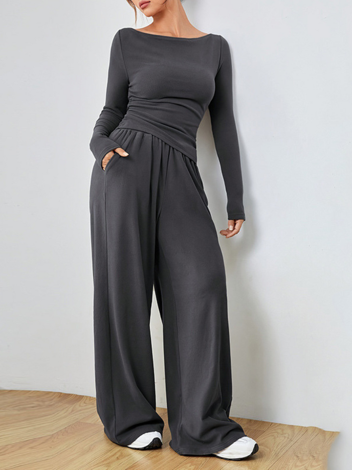 LENA SOFT DRAPE LOUNGE SET