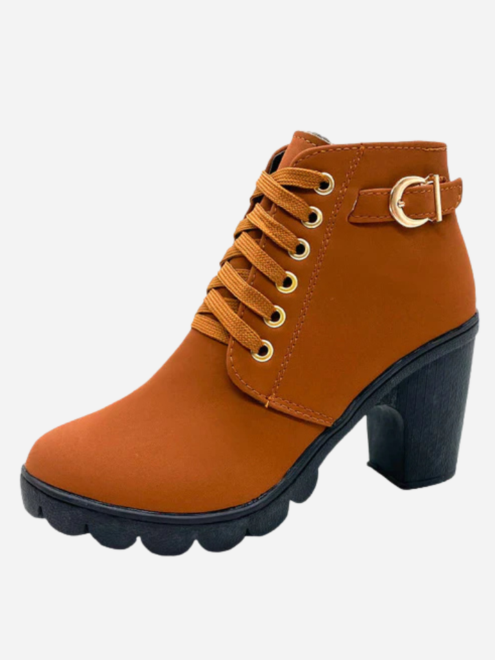 RIELLE CHUNKY HEEL BOOTS