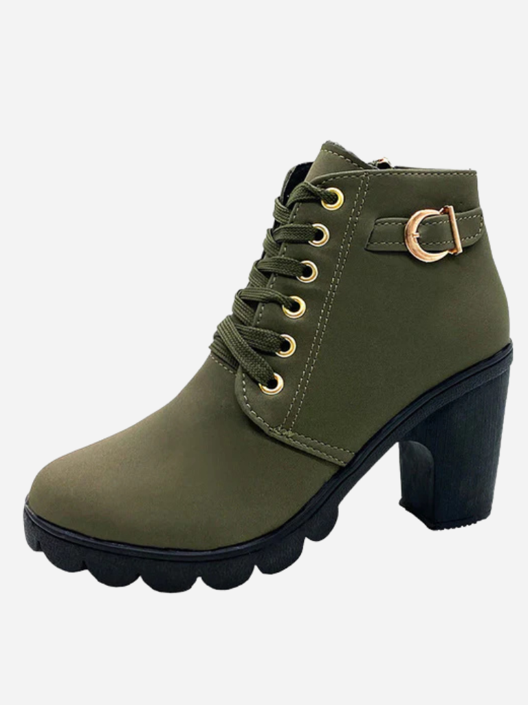 RIELLE CHUNKY HEEL BOOTS