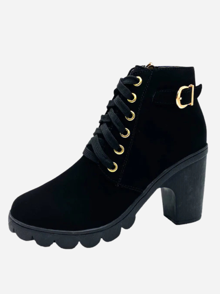 RIELLE CHUNKY HEEL BOOTS