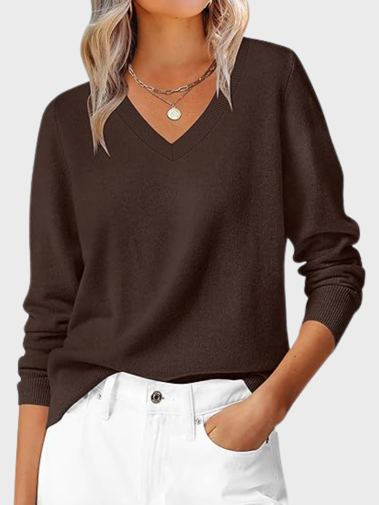 ROSALIA VNECK KNIT