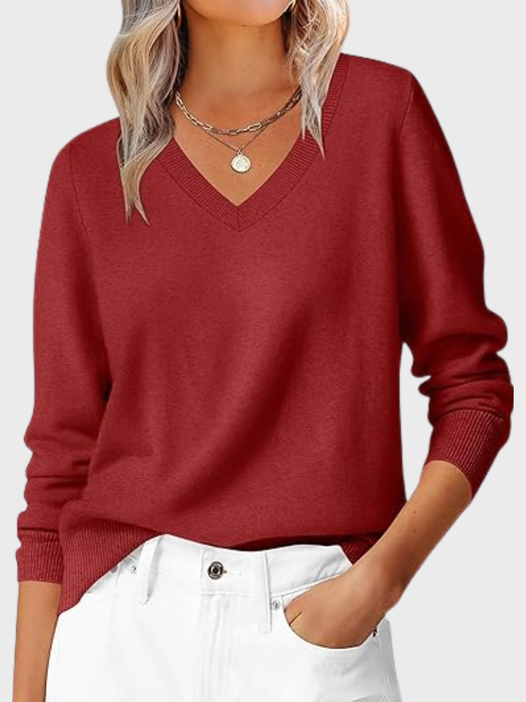 ROSALIA VNECK KNIT