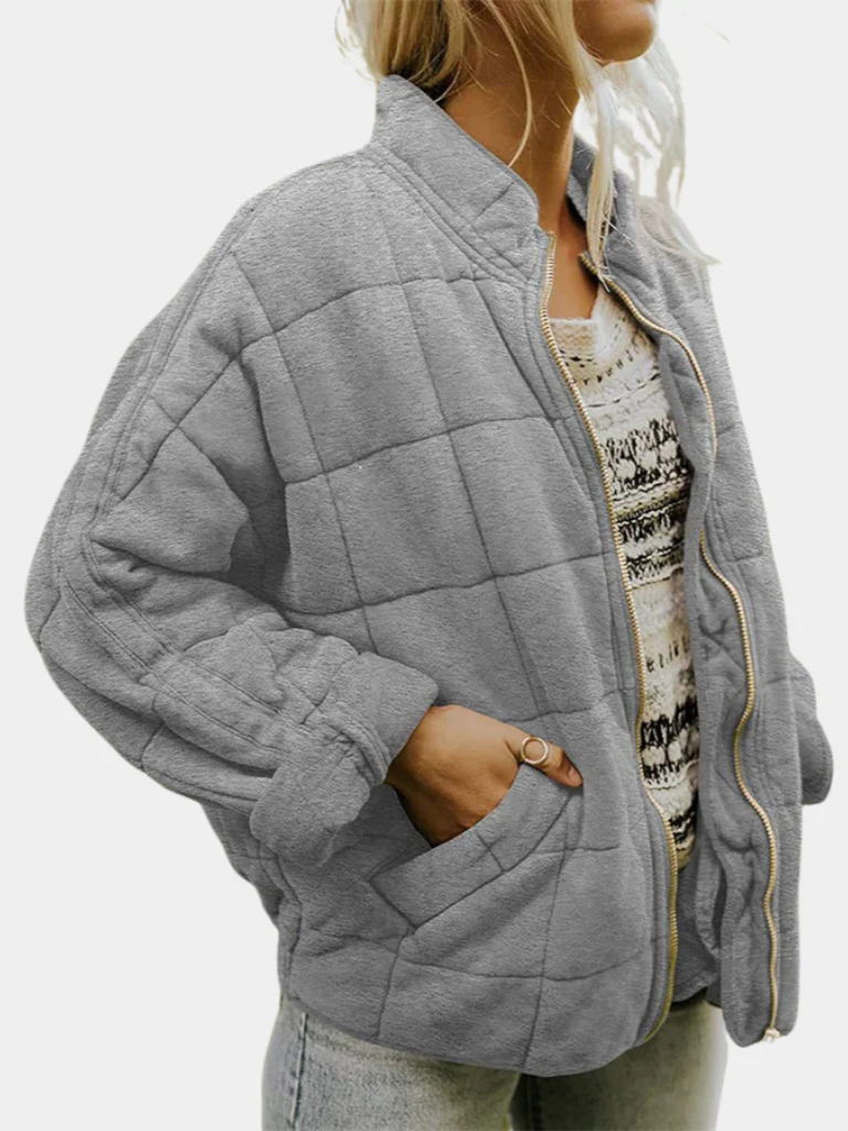 ALEXIS QUILTED BOMBER