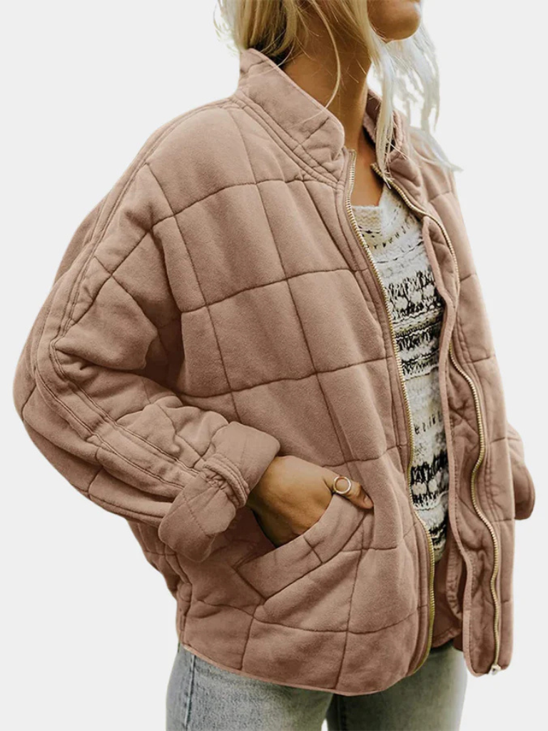ALEXIS QUILTED BOMBER