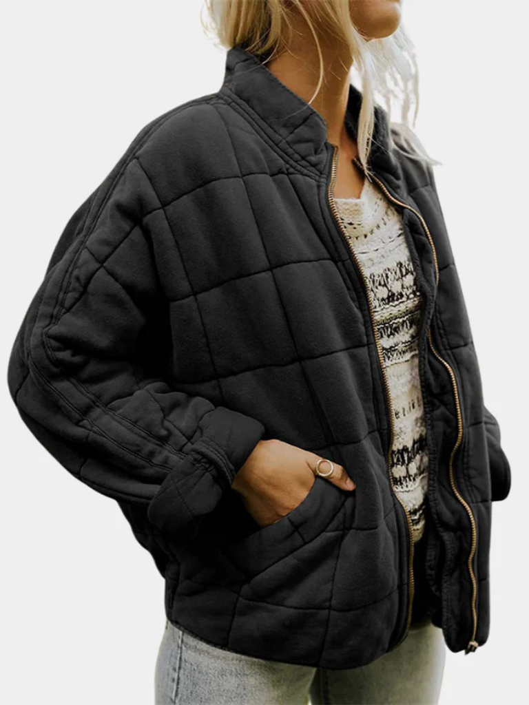 ALEXIS QUILTED BOMBER