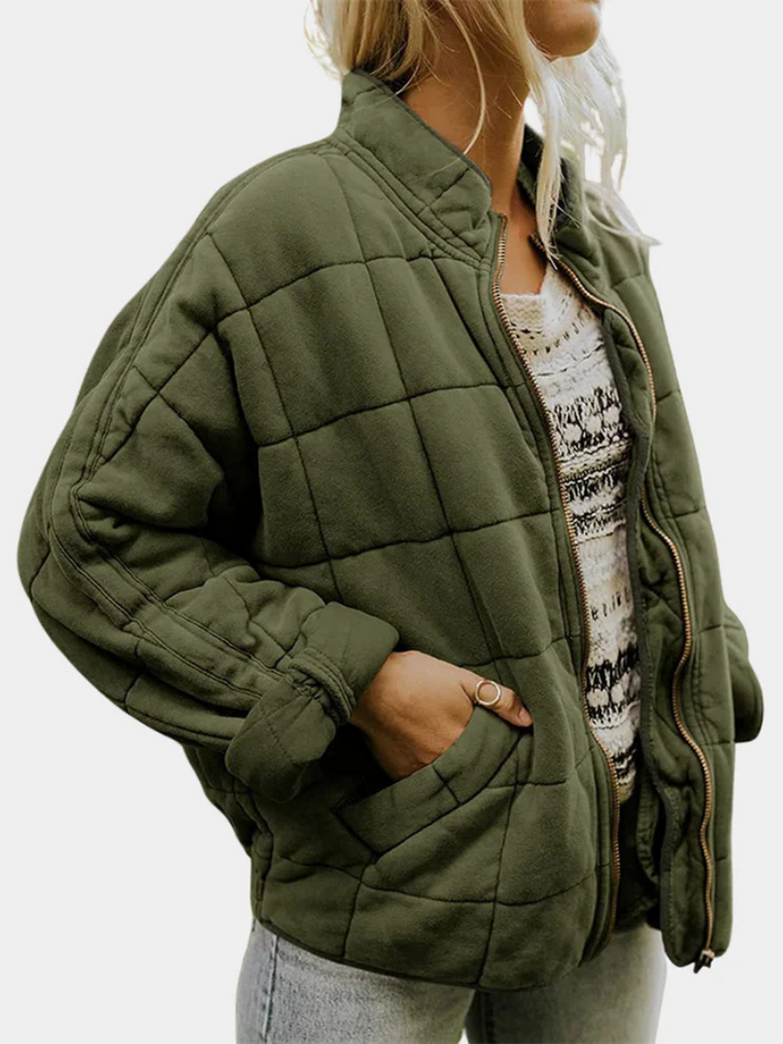ALEXIS QUILTED BOMBER