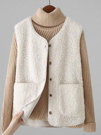 EVELYN COZY KNIT VEST