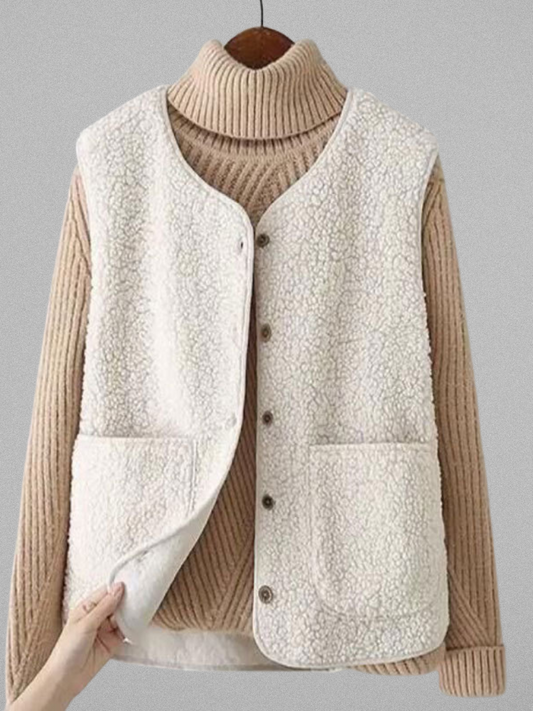 EVELYN COZY KNIT VEST