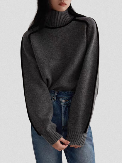 THE ELOISE CONTRAST SWEATER