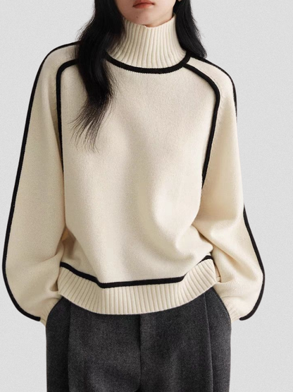 THE ELOISE CONTRAST SWEATER