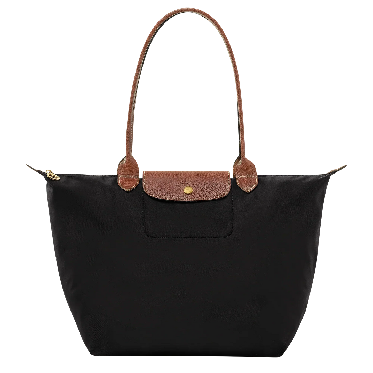 THE PARISIAN FOLD TOTE LARGE BLACK
