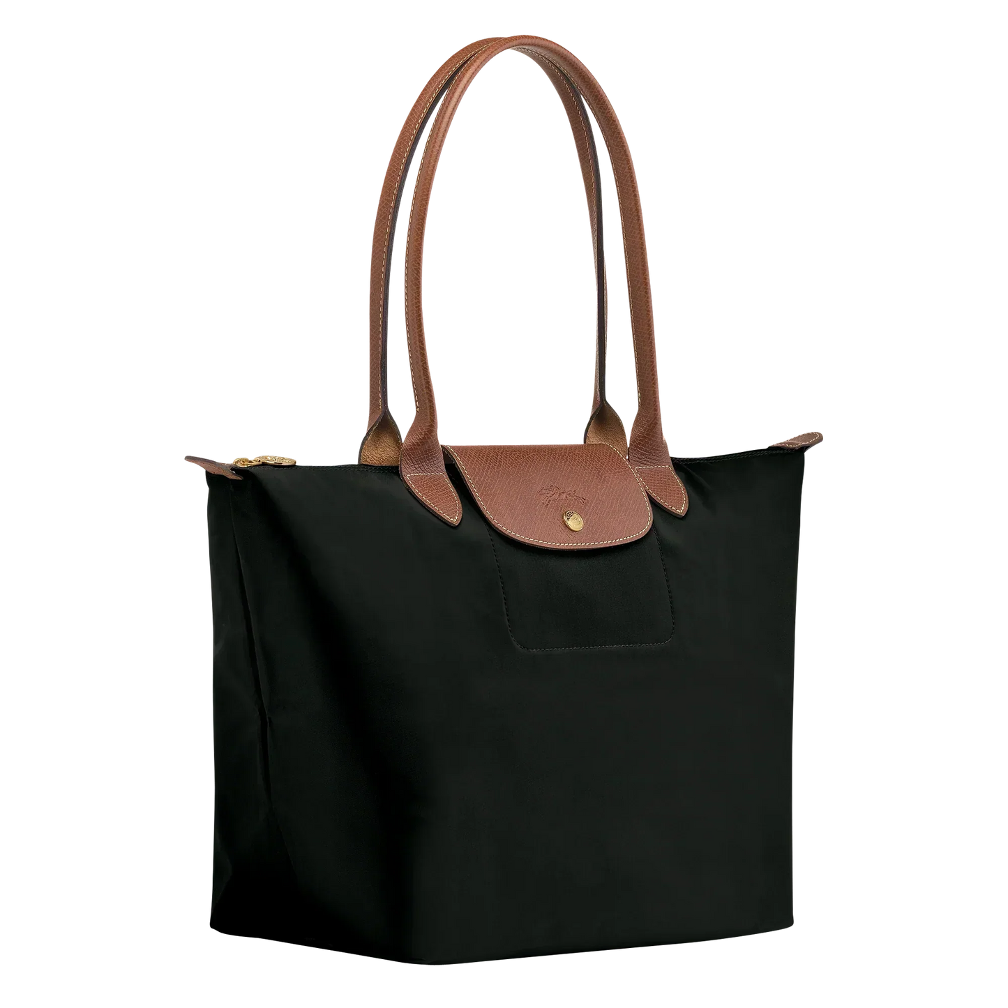 THE PARISIAN FOLD TOTE LARGE BLACK