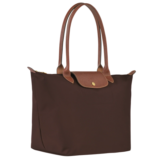 THE PARISIAN FOLD TOTE LARGE EBONY