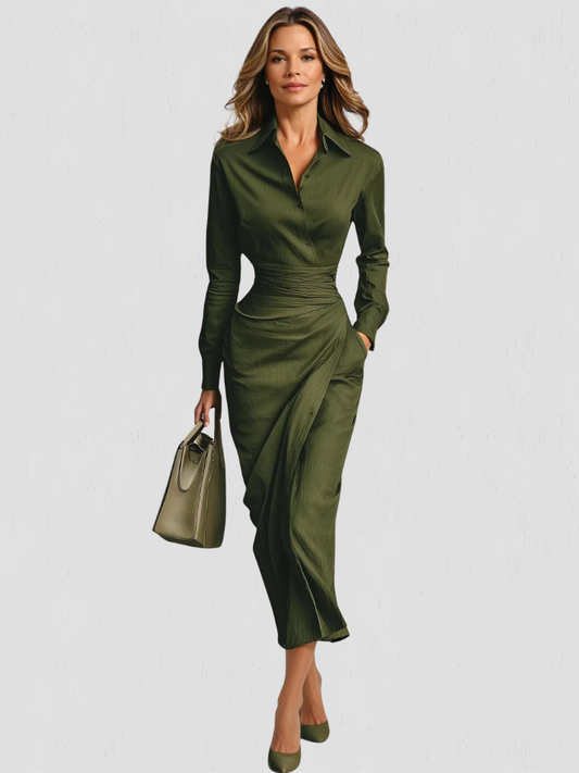 THE VERDE WRAP DRESS