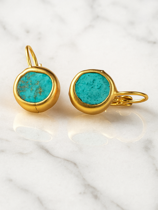 ELSA VINTAGE TURQUOISE EARRINGS