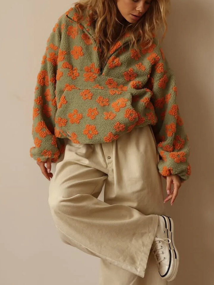 ROXANNE FLEECE SWEATER