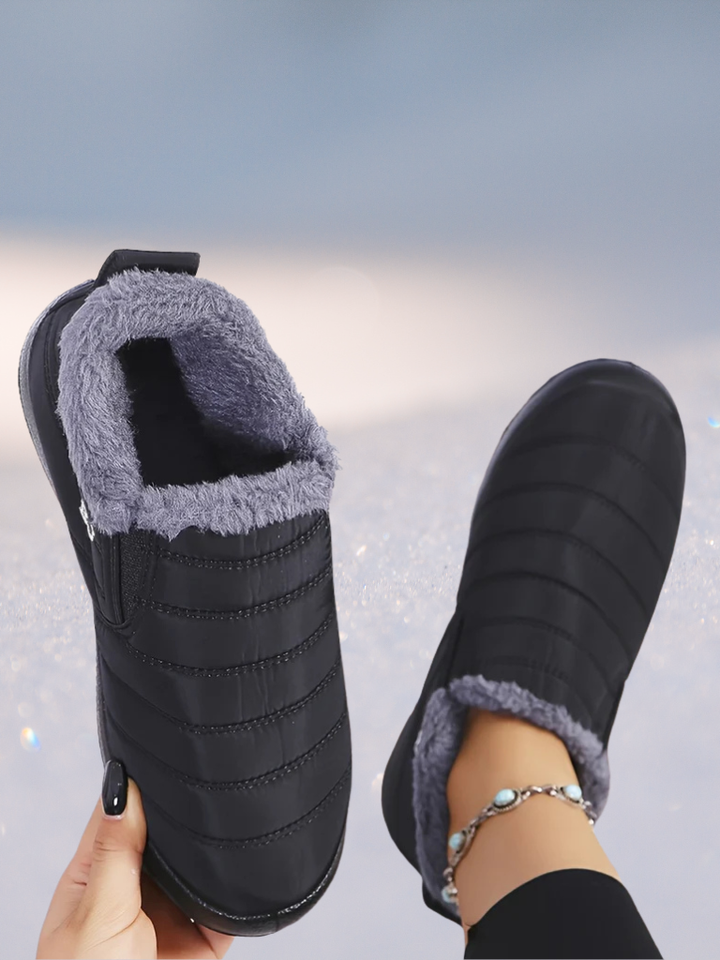 VICKY COZY WINTER SLIP-ON BOOTS