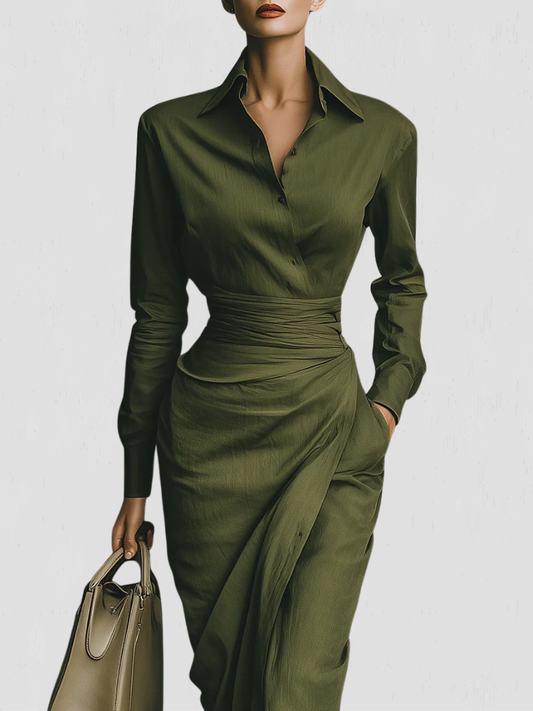 THE VERDE WRAP DRESS