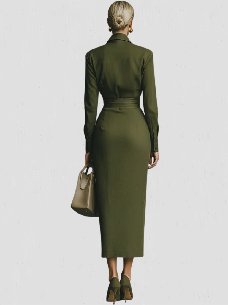 THE VERDE WRAP DRESS