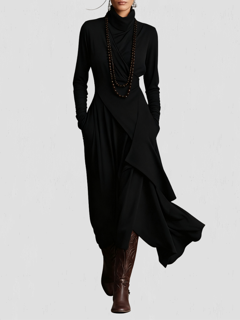 CLEMENTINE CASCADE DRESS