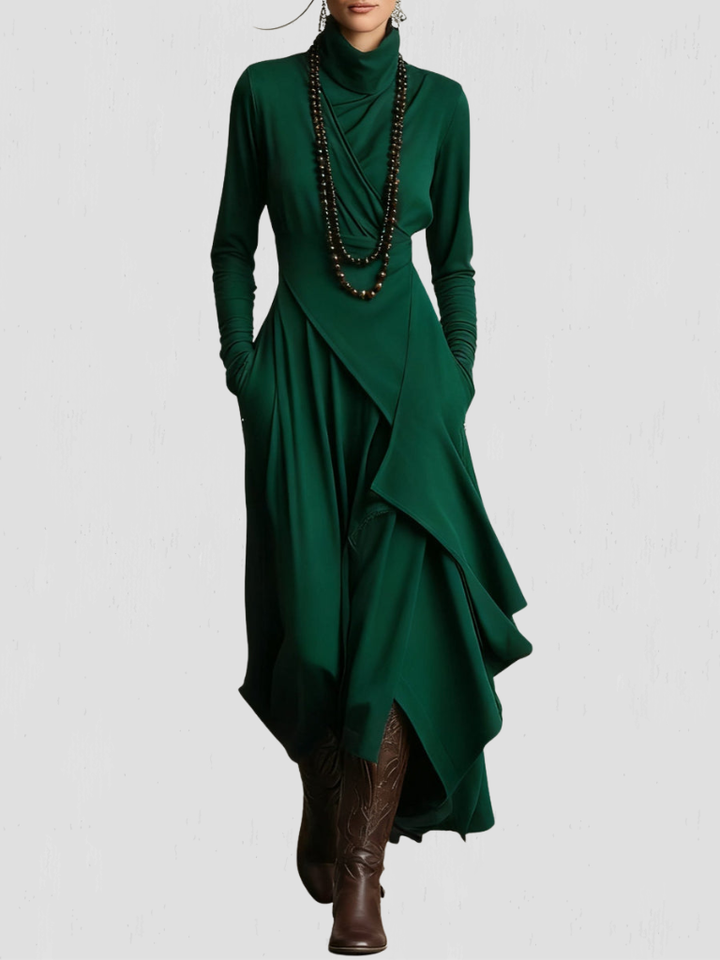 CLEMENTINE CASCADE DRESS