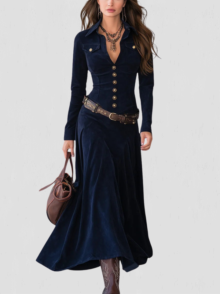 LENA HERITAGE MAXI DRESS