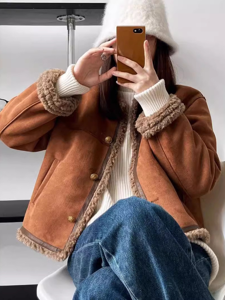 CHANELLE PLUSH JACKET