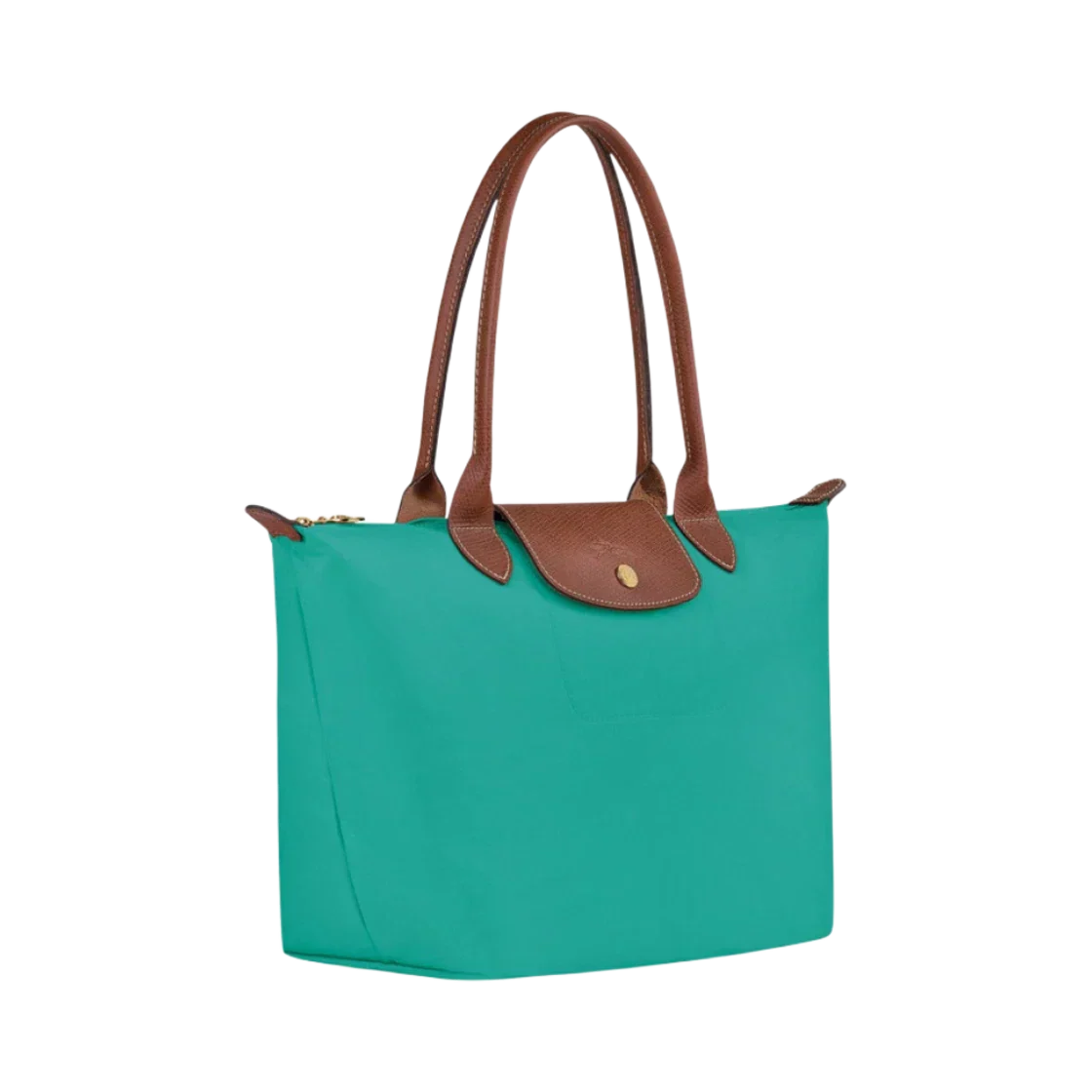 THE PARISIEN FOLD TOTE LARGE TURQUOISE