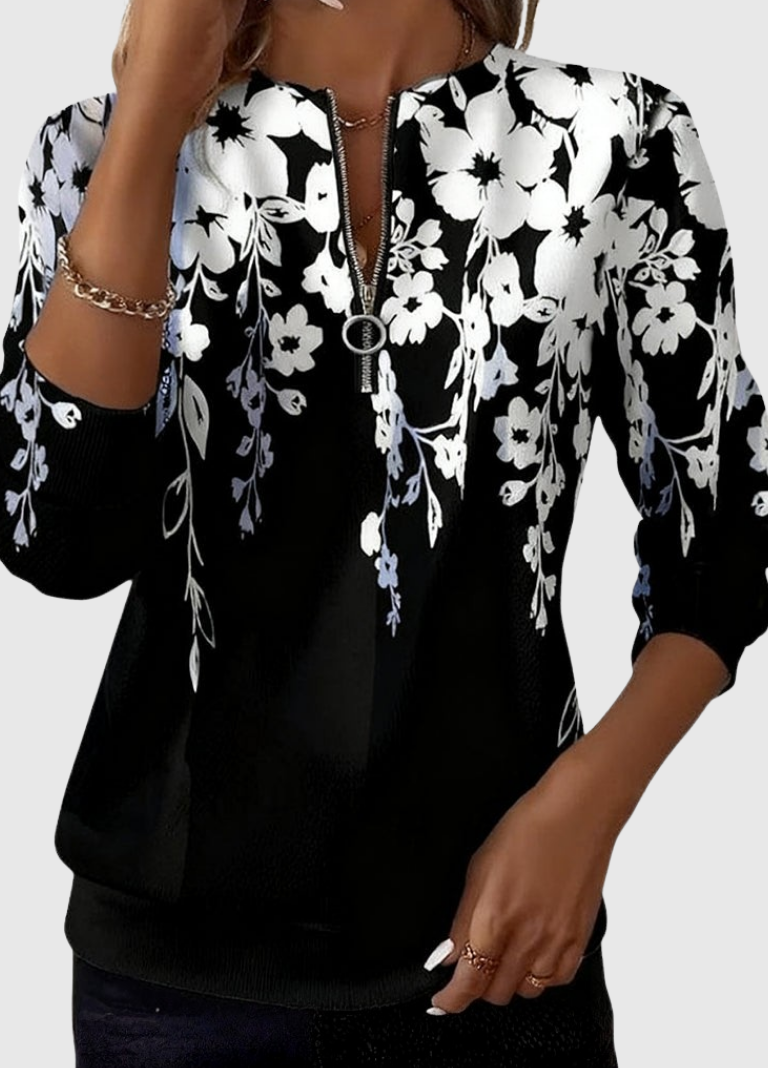 MARIBEL FLORAL SWEATSHIRT